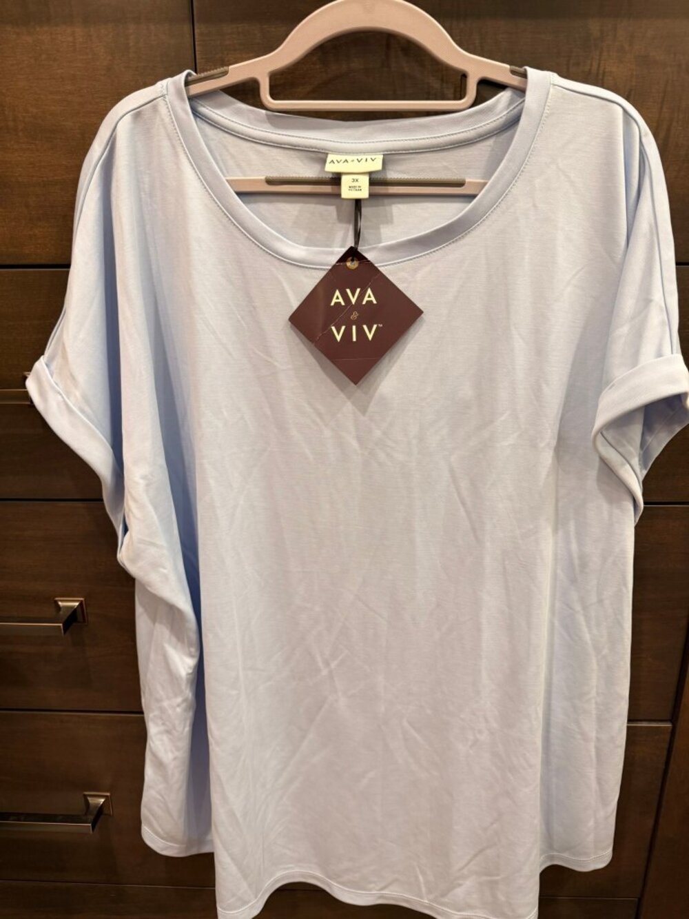 new 'Ava & Viv' Shirt - 3X